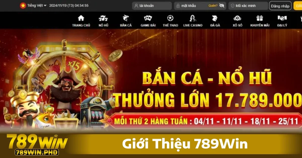 Giới Thiệu 789Win 2 Giới thiệu 789win là một nền tảng cá cược và giải trí trực tuyến đáp ứng nhu cầu của cộng đồng game thủ tại Việt Nam.
